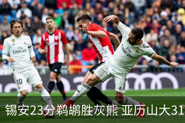 锡安23分鹈鹕胜灰熊 亚历山大31+10雷霆屠公牛